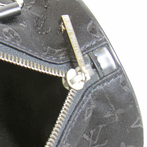 LOUIS VUITTON ルイ・ヴィトン 
 リトルパピヨン M92352 ハンドバッグ 
モノグラムサテン ブラック