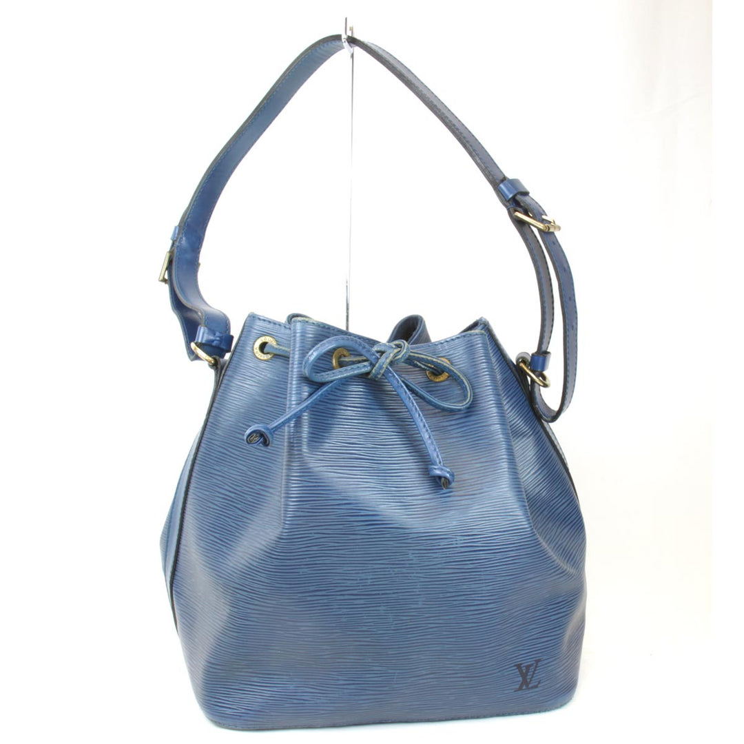 LOUIS VUITTON ルイ・ヴィトン 
 プチノエ M44105 ショルダーバッグ 
エピレザー トレドブルー