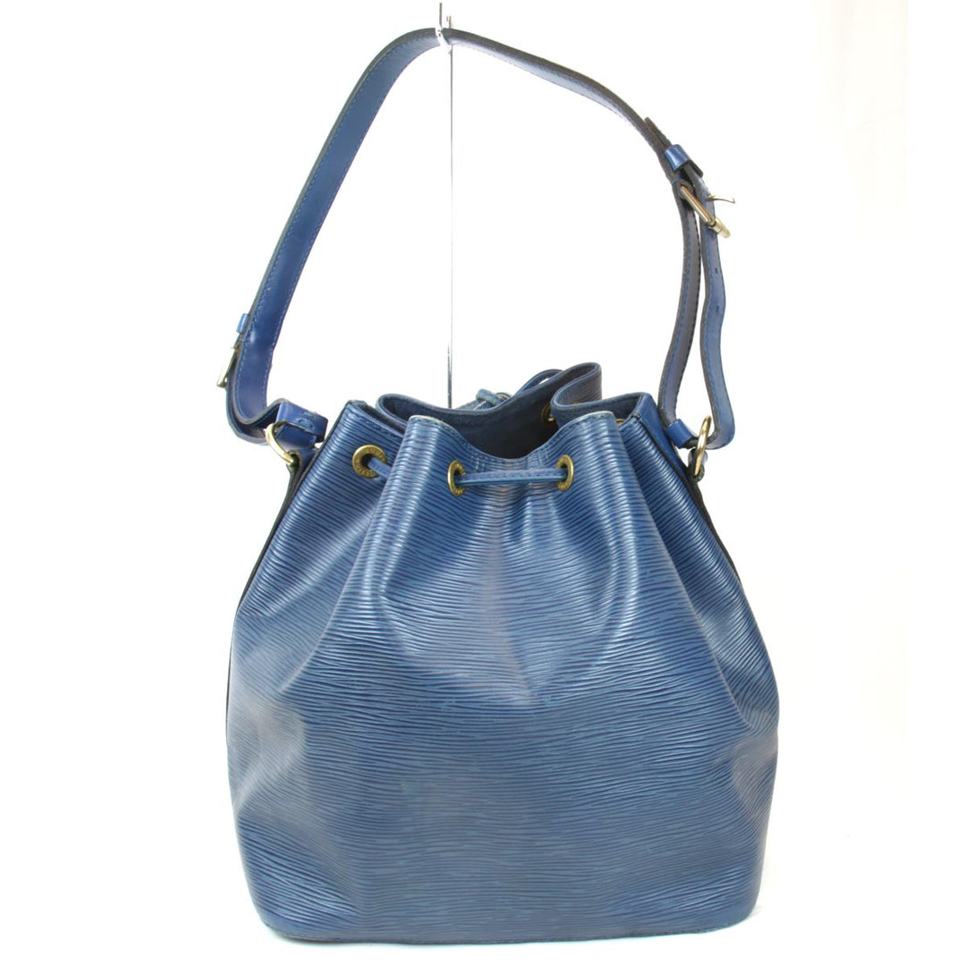 LOUIS VUITTON ルイ・ヴィトン 
 プチノエ M44105 ショルダーバッグ 
エピレザー トレドブルー