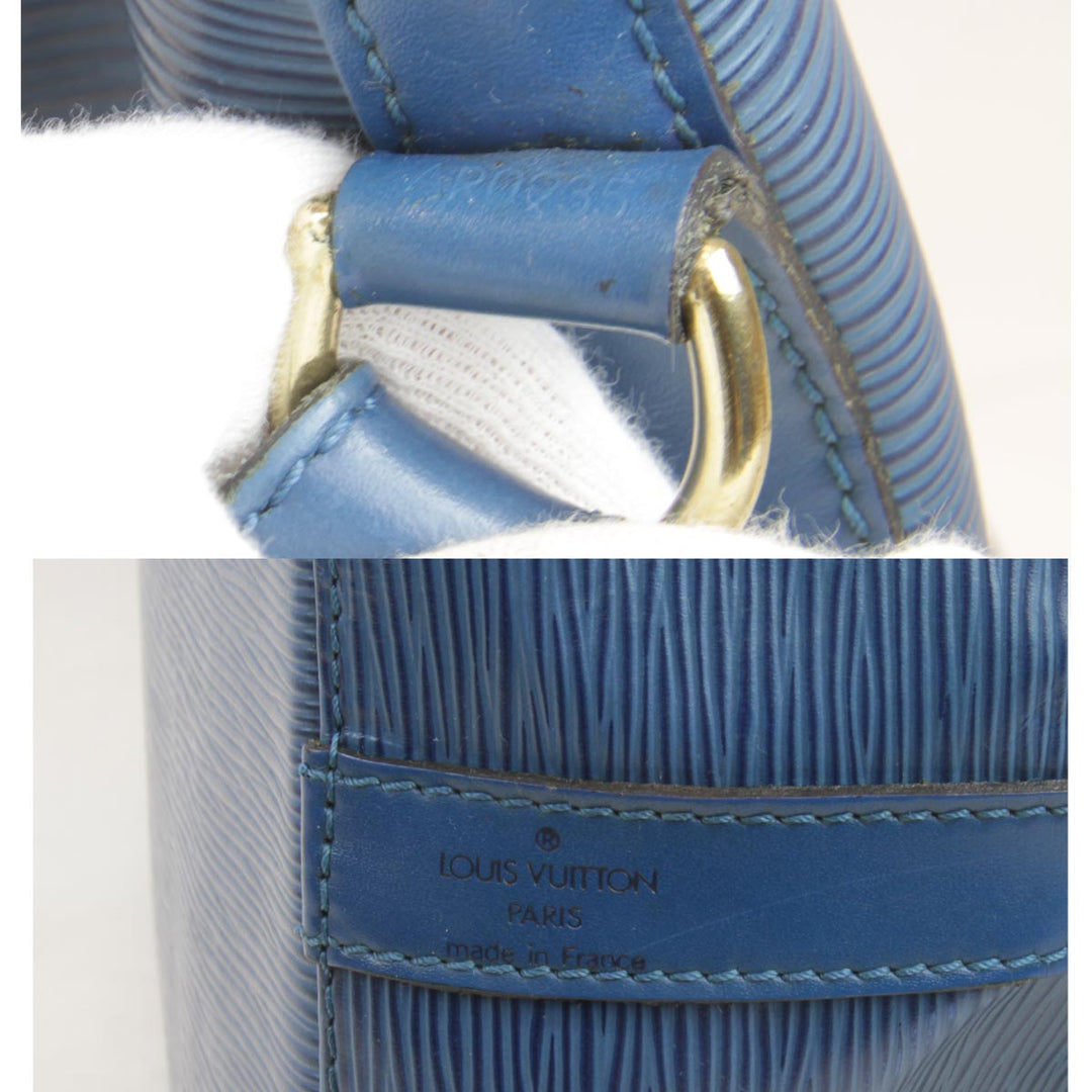 LOUIS VUITTON ルイ・ヴィトン 
 プチノエ M44105 ショルダーバッグ 
エピレザー トレドブルー
