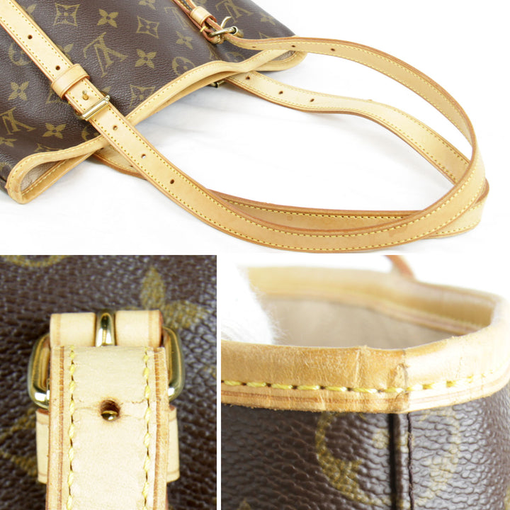 LOUIS VUITTON ルイ・ヴィトン 
 バケットGM M42236 ショルダーバッグ 
モノグラムキャンバス モノグラム