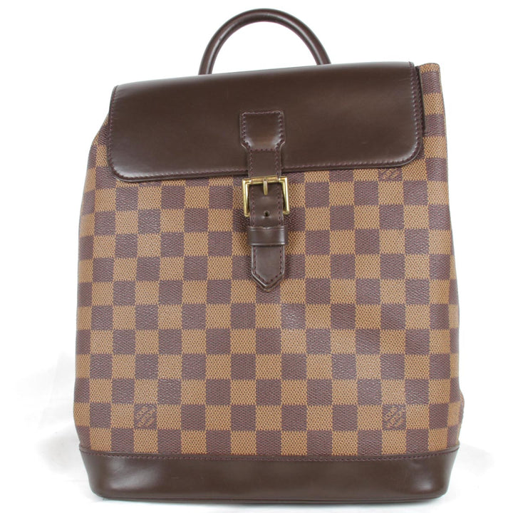 美品『USED』 
LOUIS VUITTON ルイ・ヴィトン 
 ソーホー N51132 リュック・デイパック 
ダミエキャンバス エベヌ