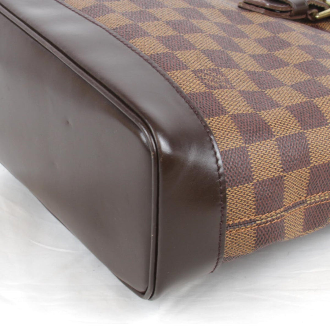 美品『USED』 
LOUIS VUITTON ルイ・ヴィトン 
 ソーホー N51132 リュック・デイパック 
ダミエキャンバス エベヌ