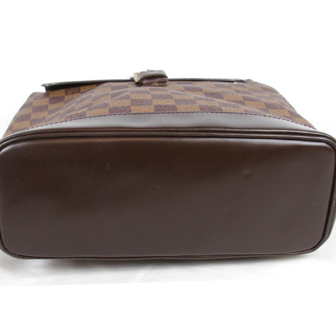 美品『USED』 
LOUIS VUITTON ルイ・ヴィトン 
 ソーホー N51132 リュック・デイパック 
ダミエキャンバス エベヌ