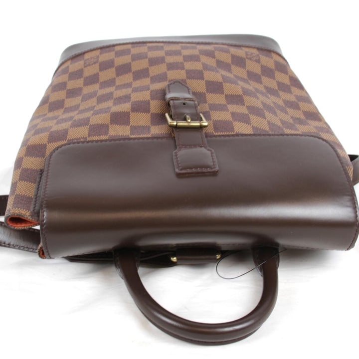美品『USED』 
LOUIS VUITTON ルイ・ヴィトン 
 ソーホー N51132 リュック・デイパック 
ダミエキャンバス エベヌ