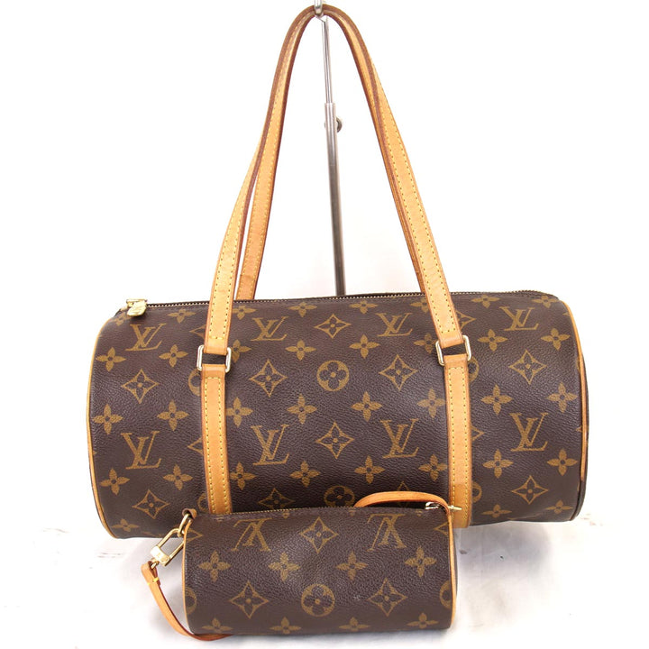 LOUIS VUITTON ルイ・ヴィトン 
 パピヨン M51386 ポーチ 
モノグラムキャンバス モノグラム