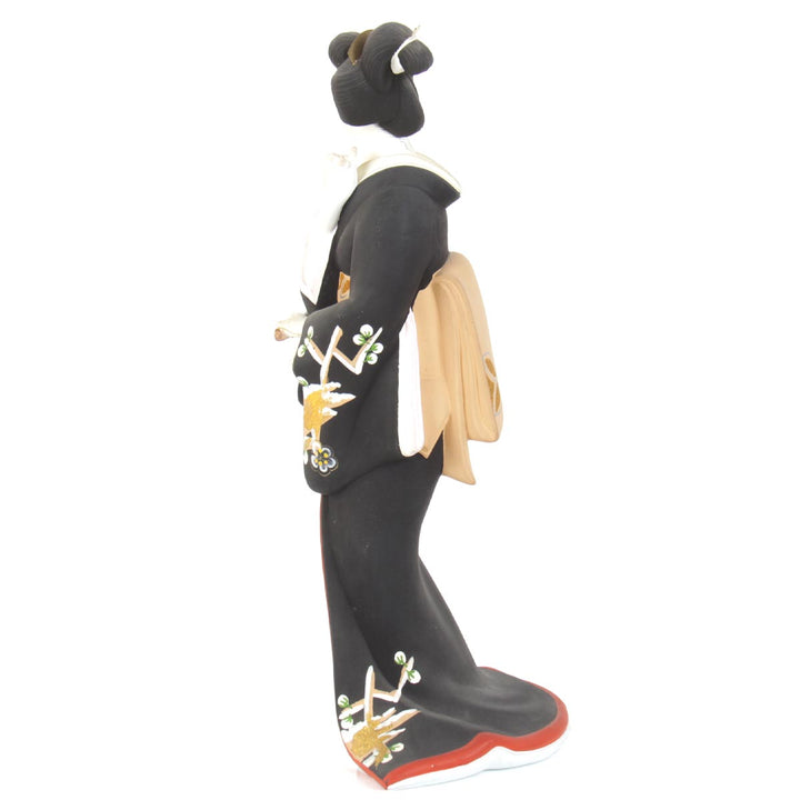 『USED』 
 
 日本人形　芸者 置物 
陶器