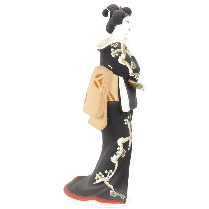 『USED』 
 
 日本人形　芸者 置物 
陶器