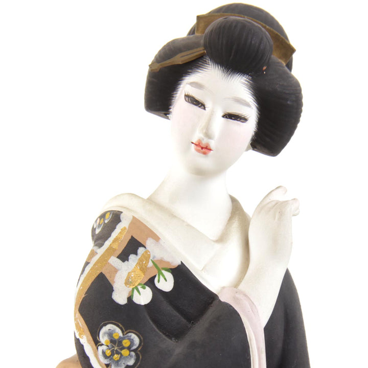 『USED』 
 
 日本人形　芸者 置物 
陶器