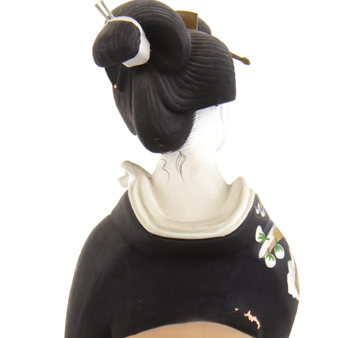 『USED』 
 
 日本人形　芸者 置物 
陶器