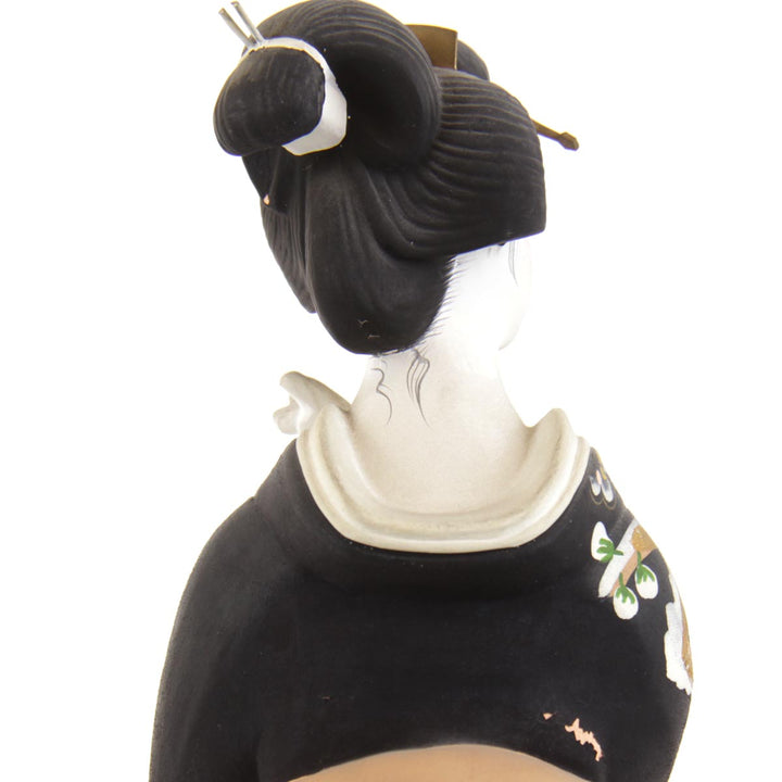 『USED』 
 
 日本人形　芸者 置物 
陶器