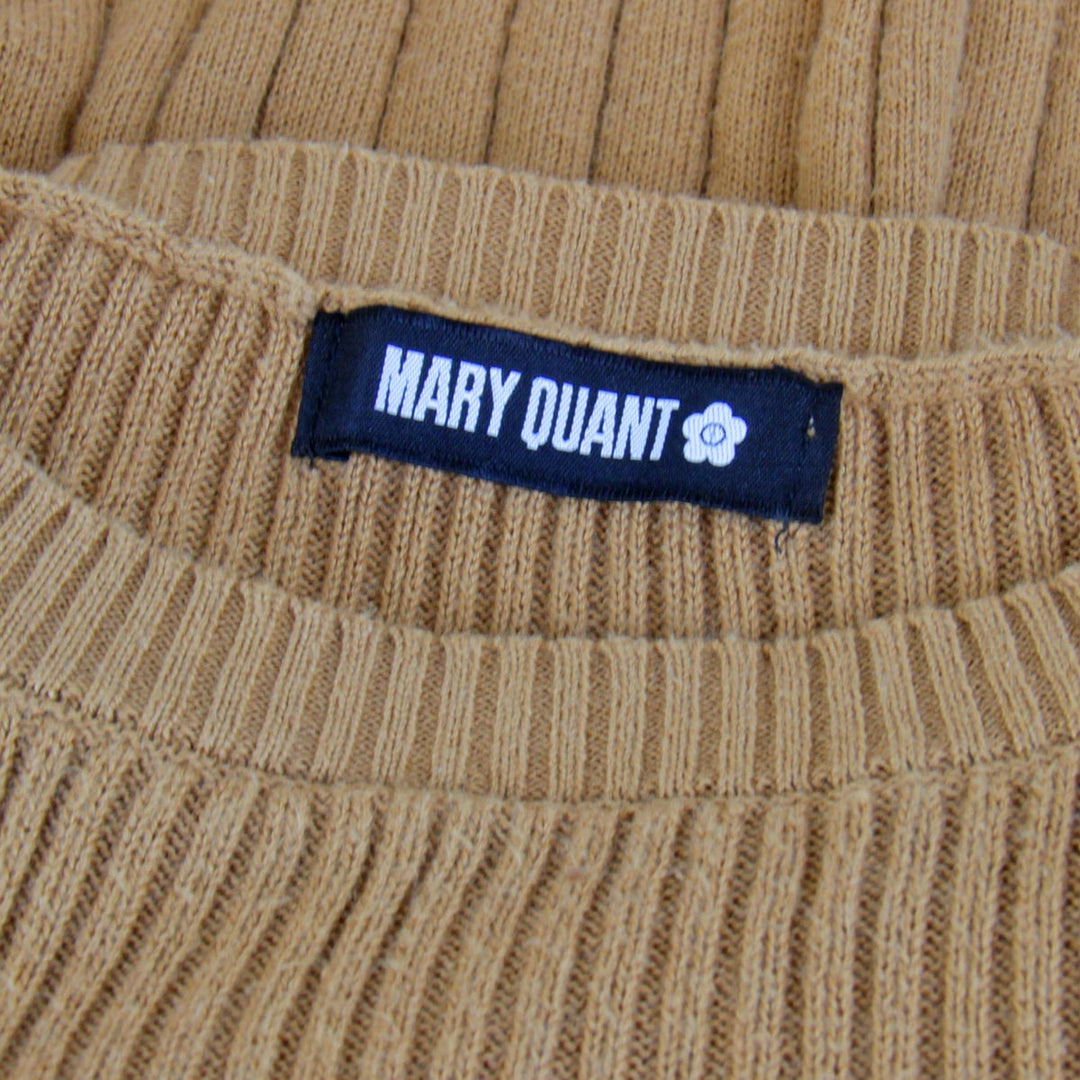 『USED』 
MARY QUANT マリークヮント 
 ニットワンピース ワンピース 
アクリル/コットン  ブラウン