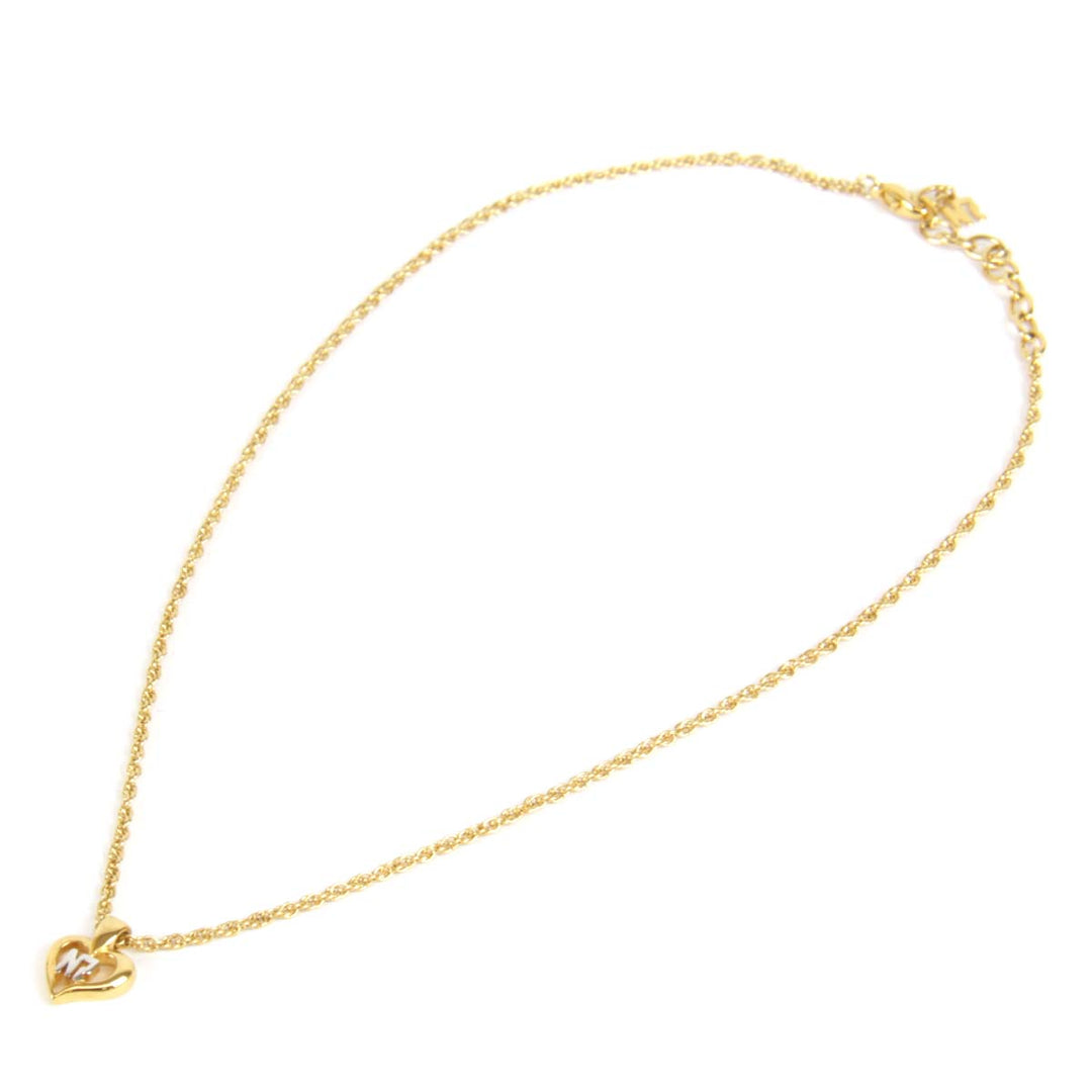 美品『USED』 メタル 
NINA RICCI  NR ハートネックレス ネックレス
 ヴィンテージ